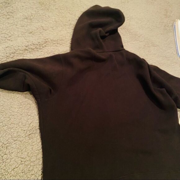 Pacer Black Hooded Zip Up Jacket Size PL - Picture 9 of 9